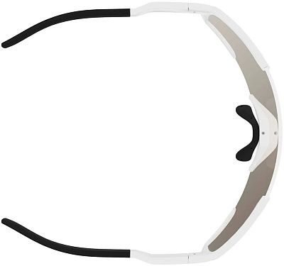 Превью  Велоочки SCOTT Shield Compact LS White Matt, Линзы: AMP Gold Chrome (289234-0196374)